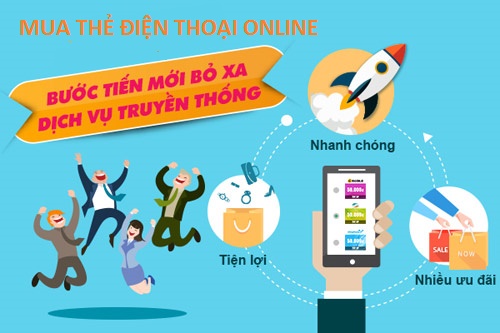 Mua thẻ điện thoại ở nước ngoài bằng cách online rất nhanh chóng